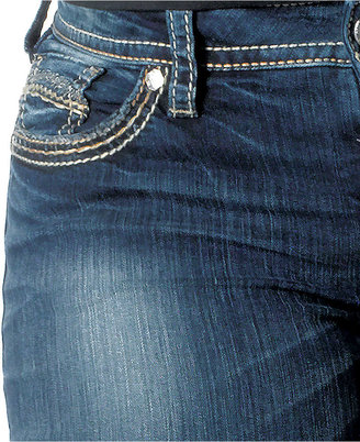 Silver Jeans Plus Size Suki Skinny-Leg Jeans, Indigo Wash