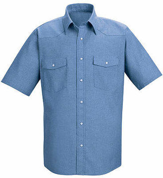 Red Kap Short-Sleeve Deluxe Western Style Shirt