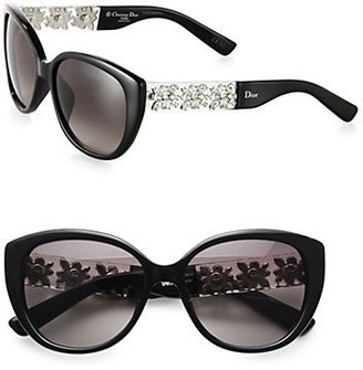 Christian Dior Oversized Metal & Plastic Sunglasses