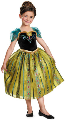 Disguise Girls' or Little Girls' Deluxe Anna Coronation Gown Costume