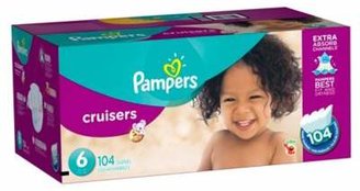 Pampers Cruisers 104-Count Size 6 Economy Pack Plus Disposable Diapers