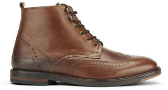 Hudson H Shoes by Men's Harland Leather Brogue Boots