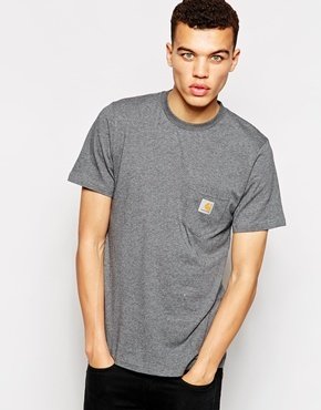 Carhartt Pocket T-Shirt - Gray