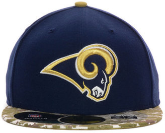 New Era Kids' St. Louis Rams Salute to Service On Field 59FIFTY Cap