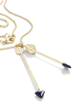 Love is in the Arrow Necklace