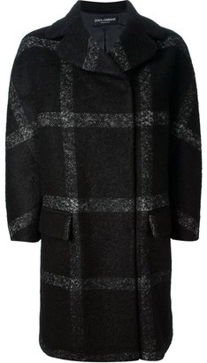 Dolce & Gabbana check coat