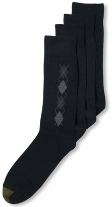Gold Toe Men's Socks, 4 Pack Clocking Dress Men's Socks, Created for Macy's