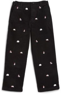 Hartstrings Toddler's & Little Boy's Embroidered Corduroy Pants