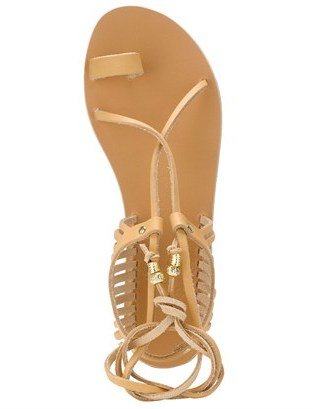 Ancient Greek Sandals Natural Leather Ino Sandals