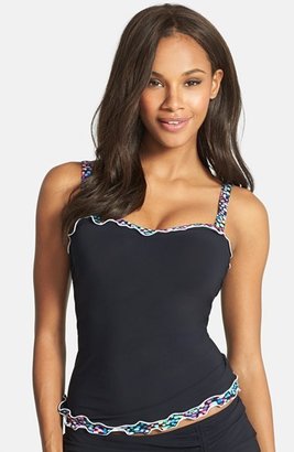 Gottex 'City Lights' Underwire Tankini Top (D-Cup)