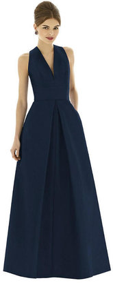 Alfred Sung D611 Bridesmaid Dress In Midnight