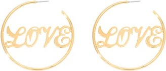 Juicy Couture Love earrings
