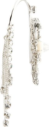 Givenchy Crystal & Mother-Of-Pearl Ear Cuff