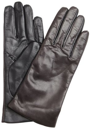 All Gloves grey 2-tone leather iTouch tech gloves