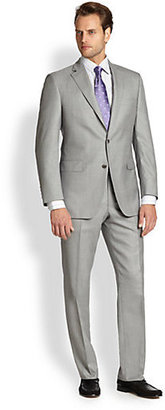 Saks Fifth Avenue Two-Button Solid Suit