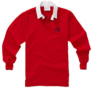 Roche The School Unisex Rugby Jersey, Red
