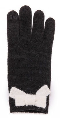 Kate Spade All The Trimmings Bow Gloves
