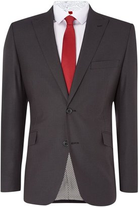 Lambretta Men's Check Notch Collar Regular Fit Suit