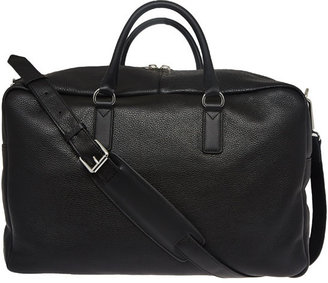 Marc by Marc Jacobs Black Grained Leather Weekend Bag