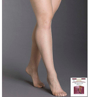 Berkshire Queen Shimmers Ultra Sheer Sandalfoot Pantyhose with Control Top