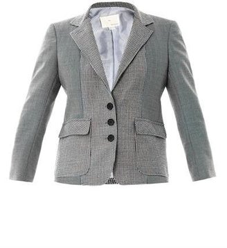 Boy By Band Of Outsiders Contrast check wool blazer