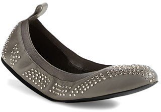 See by Chloe Studded Leather Ballet Flat (Nordstrom Exclusive) (Women)