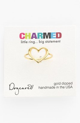 Dogeared 'Charmed' Boxed Symbol Ring