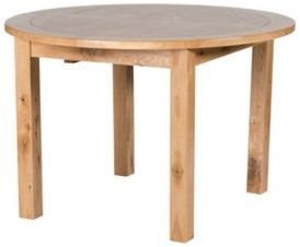 Willis & Gambier Oak 'Normandy' round extending dining table