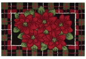 Nourison CLOSEOUT! Rugs, Holiday Poinsettia 20" x 32" Accent Rug