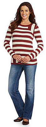 Nurture Mixed-Stripe Sweater