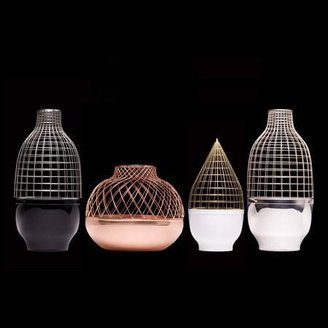 Gaia & Gino grid vase collection by jaime hayon for