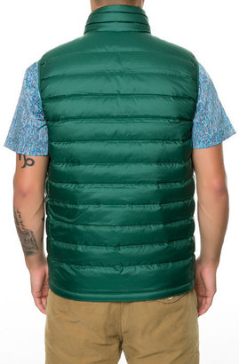 Patagonia The Down Sweater Vest in Malachite Green