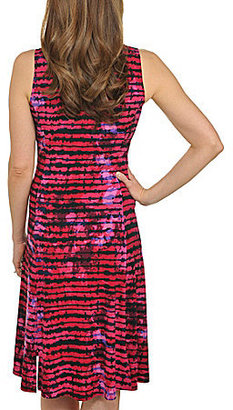 TanJay Pulse-Stripe Tank Dress