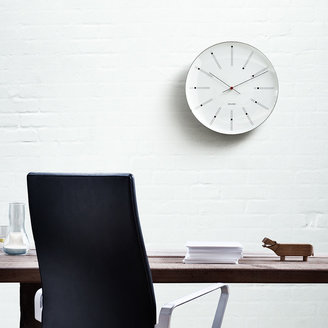 Arne Jacobsen Bankers Wall Clock - 21cm