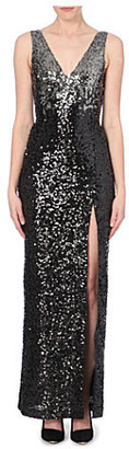 French Connection Cosmic Sparkle sequinned maxi dress