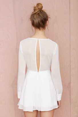 Nasty Gal Earth Angel Embroidered Dress