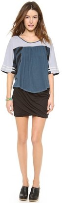 Free People Heather Twisted Bubble Skirt