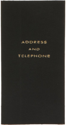 Smythson Wafer Silk Address Book