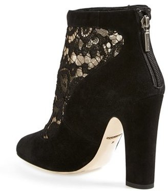 Dolce & Gabbana Lace Ankle Bootie (Women)