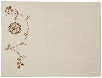 Linea Serenity beaded placemats set of 2