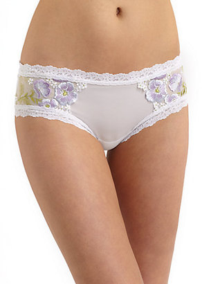 Hanky Panky Embroidered Cheeky Hipster