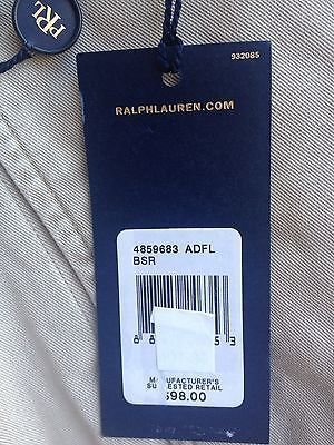 Polo Ralph Lauren Classic Fit Pleated Tan Khakis Chinos Pants Big & Tall Men $98