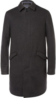Etro Wool-Jersey Overcoat