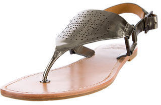 Tory Burch Metallic Sandals