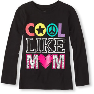 Children's Place Cool like mom graphic tee