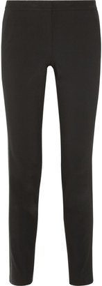 Michael Kors Samantha stretch wool-blend tuxedo pants