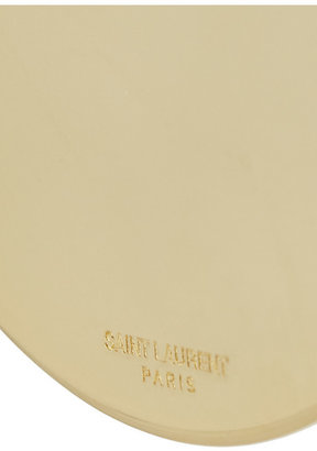 Saint Laurent Gold-plated earrings