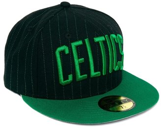 New Era 59Fifty Boston Celtics Cap In Pinstripe
