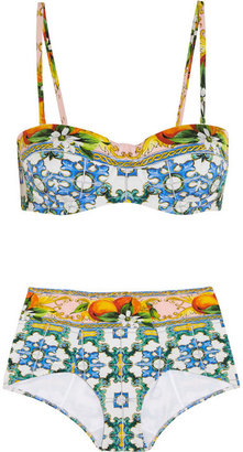 Dolce & Gabbana Printed bikini