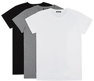 Balmain Distressed Trim T-Shirts (Set of 3)